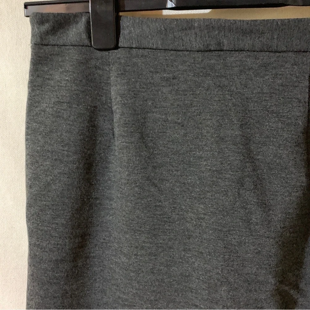 Banana republic // Grey faux wrap mini skirt size 2